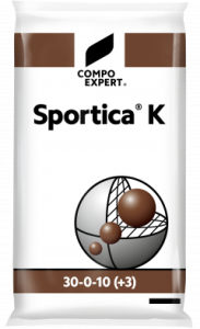 Trávníkové hnojivo Sportica K 30-0-10+3 - Dlouhodobá trávníková hnojiva