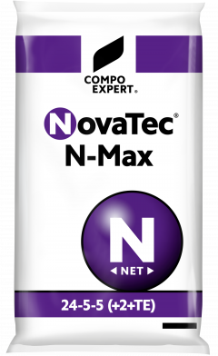 Jarní trávníkové hnojivo NovaTec N-Max 24-5-5+2+ME - Univerzální hnojiva se stabilizátorem dusíku