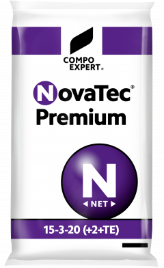 Podzimní trávníkové hnojivo NovaTec Premium 15-3-20 - Univerzální hnojiva se stabilizátorem dusíku