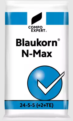 NPK Trávníkové hnojivo Blaukorn N-Max 24-5-5+2 - Univerzální kombinovaná hnojiva